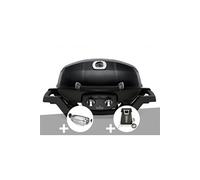 Barbecue à gaz Napoléon Travel Q PRO 285 noir + Rôtissoire + Chariot