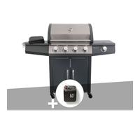 Barbecue à gaz piretto + weber connect smart grilling hub - jardideco