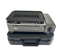 Barbecue à gaz Portable Réchaud Grill 1780W Butane Allumage Piezo + Mallette Camping ALPEN