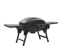vidaXL Barbecue à gaz portatif avec zone de cuisson Noir
