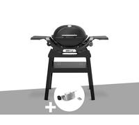 Barbecue à gaz Q 1200N noir avec pied + Rôtissoire - Weber