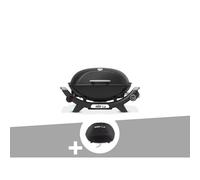 Barbecue à gaz q 2100n noir + housse - weber