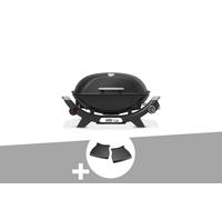 Barbecue à gaz Q 2100N noir + Plan de travail - Weber