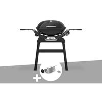 Barbecue à gaz Q 2200N noir avec pied + Rôtissoire - Weber