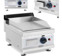 Barbecue à gaz réglable et lisse pour propane-butane 0,03 bar 35 x 40 cm 3000 W