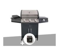 Barbecue ? gaz Soleto + Weber Connect Smart Grilling Hub - Jardideco