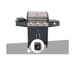 Barbecue à gaz soleto + weber connect smart grilling hub - jardideco