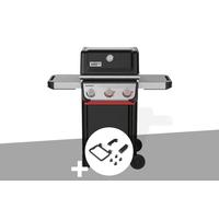 Barbecue à gaz Spirit E-325 + Set d'accessoires clipsables Weber Works - Weber
