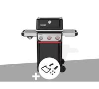 Barbecue à gaz Spirit E-335 + Set d'accessoires clipsables Weber Works - Weber