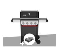 Barbecue à gaz spirit e-410 + kit de préparation et de service - weber