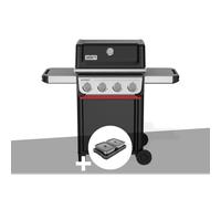 Barbecue à gaz spirit e-410 + kit de préparation et de service - weber