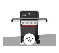 Barbecue à gaz Spirit E-410 + Set d'accessoires clipsables Weber Works - Weber