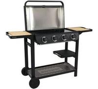 Barbecue à gaz sur pieds 4 feux 10kw Cook'in Garden AM084T noir G