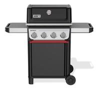 Barbecue à gaz - Weber - Spirit E-410 - Thermomètre analogique - Fonte d'aluminium - Tablettes latérales - Noir