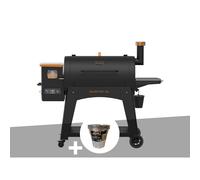 Barbecue à pellets onyx augustin xl 1000 + 6 seaux jetable - pit boss