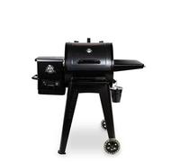 Pit Boss 550 Navigator Series 10613 Barbecue et fumoir (jusqu'à 260 °C, étagère rabattable, revêtement en porcelaine)