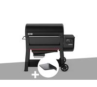 Barbecue à pellets searwood xl 600 + plan de travail - weber