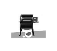 Weber Grill Barbecue à pellets Smokefire EX4 GBS + plancha