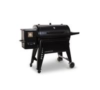 Barbecue à Pellets Surface de cuisson 90x50 cm 8 cuissons Gril / Fumoir Ecran numérique 162 x 94 x 119cm Navigator 1150 + Housse