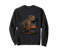 Barbecue Amusant Dinosaure Pitmaster Barbecue Smoker Grill Cadeau de fête Sweatshirt