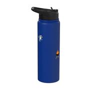Barbecue amusant en forme de poisson volant Stainless Steel Insulated Water Bottle