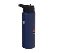 Barbecue amusant en forme de poisson volant Stainless Steel Insulated Water Bottle