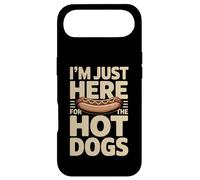 Barbecue Amusant Im Just Here for The Hot Dogs Coque pour iPhone Air