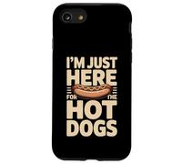 Barbecue Amusant Im Just Here for The Hot Dogs Coque pour iPhone SE (2020) / 7/8
