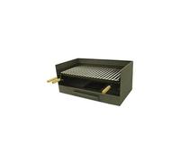 IMEX EL ZORRO 71514 Bac avec Plaque en INOX pour Barbecue 61 x 40 x 33 cm