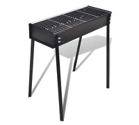 Barbecue au Charbon avec 4 Pieds Rectangle Gril d'Extérieur Cuisson vidaXL