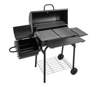 Barbecue au charbon de bois avec couvercle pour l'extérieur, grande surface de cuisson, barbecue de camping, barbecue de jardin, barbecue sur pied avec couvercle pour 10 peuples, pour jardin,