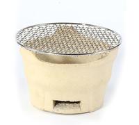 Barbecue au charbon de bois multicolore avec grille de cuisson Différentes tailles (couleur unique 18,5 x 11,5 cm) Parfait pour la cuisine en plein air et le hayon
