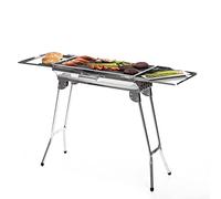 InnovaGoods Barbecue ExelQ pliable acier inoxydable charbon de bois