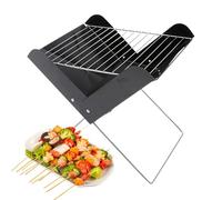 Barbecue au charbon de bois portable - Barbecue au charbon de bois portable pour camping - Équipement de cuisson pour le métal haute performance en plein air pour le camping, les pique-niques et les