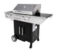 Barbecue au gaz BALTIMORE - 3 brûleurs 10,5kW + réchaud Somagic