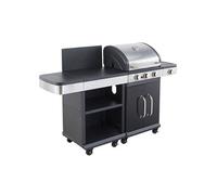 Barbecue au gaz FIDGI 3 avec desserte Noir G