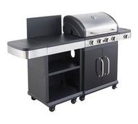 Cook'in Garden - Barbecue au gaz FIDGI 4 avec desserte