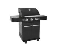 Cook'in Garden – Barbecue au gaz FYRA – 3 brûleurs avec thermomètre – Noir G