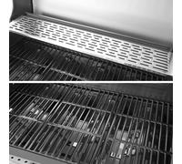 Barbecue au gaz fyra avec thermomètre - 4 brûleurs