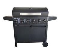 Happy Garden Barbecue au gaz IZALCO 6 brûleurs 15 kW Noir G