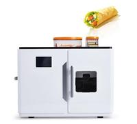 Barbecue automatique, machine à pain professionnelle 1800 W, machine à crêpes, écran tactile intelligent, 20 crêpes à la fois, épaisseur 1,0 mm à 1,5 mm