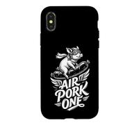 Barbecue, BBQ, Grill, Air Pork One, America, USA, Rigolo Coque pour iPhone X/XS