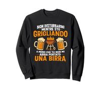 Barbecue Birra Divertente Griglia per BBQ Sweatshirt