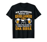 Barbecue Birra Divertente Griglia per BBQ T-Shirt