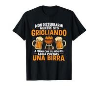 Barbecue Birra Divertente Griglia per BBQ T-Shirt