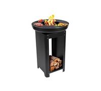 Barbecue brasero 3 en 1 Bois Charbon Cuisson grill Teppanyaki Ø 61 x H90 cm BBQ COLLECTION