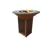 Barbecue brasero avec plaque d'acier de 100 cm