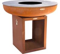 Barbecue brasero en acier Carus Diamètre 87 cm Hauteur 102 cm