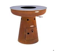 Barbecue brasero en acier Nero Hauteur 79 cm Diamètre 82 cm
