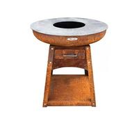 - Barbecue brasero en acier Zelos Hauteur 87 cm Diamètre 102 cm